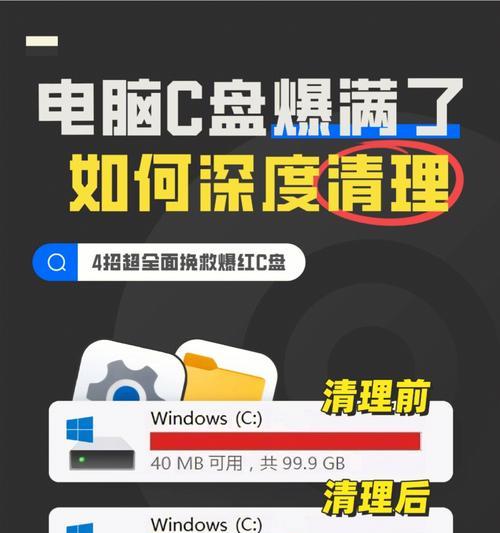 解析C盘容量满了但没有安装任何东西的原因（探寻C盘空间消耗之谜）