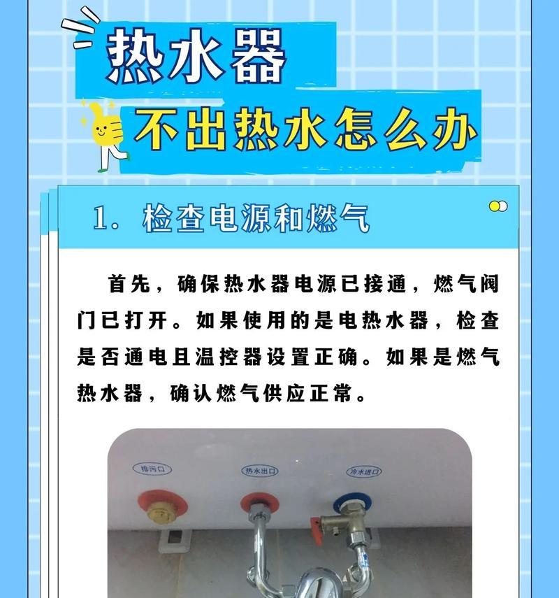 志高电热水器不出水的原因及解决方法（寻找热水器不出水的根源）